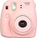 【中古】(非常に良い)FUJIFILM インスタントカメラ チェキ instax mini 8 ピンク INS MINI 8 PINK