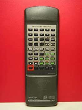 Cameras - 【中古】(非常に良い)シャープ オーディオリモコン MD-X1 RRMCG0037AWSA