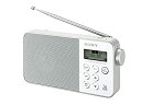 【中古】(非常に良い)ソニー SONY ラジオ XDR-55TV : FM/AM/ワンセグTV音声対応 おやすみタイマー搭載 乾電池対応 ホワイト XDR-55TV W(2)