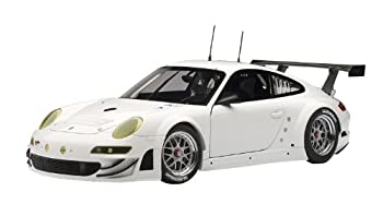 【中古】(非常に良い)AUTOart 1/18 ポルシェ 911 (997)GT3 RSR 10 プレーンボディ (ホワイト) 完成品