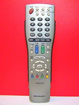 【中古】シャープ テレビリモコン GA514WJSA【メーカー名】シャープ【メーカー型番】GA514WJSA【ブランド名】シャープ(SHARP)【商品説明】シャープ テレビリモコン GA514WJSA当店では初期不良に限り、商品到着から7日間は返品をお受けいたします。イメージと違う、必要でなくなった等、お客様都合のキャンセル・返品は一切お受けしておりません。中古品の場合、基本的に説明書・外箱・ドライバーインストール用のCD-ROMはついておりません。商品名に「限定」「保証」等の記載がある場合でも特典や保証・ダウンロードコードは付いておりません。写真は代表画像であり実際にお届けする商品の状態とは異なる場合があります。掲載と付属品が異なる場合は受注前に内容確認メールをお送りします。中古品の場合は中古の特性上、キズ・汚れがある場合があります。レンタル落ち商品は収納BOXや特典類など一切の付属品はありません他モール併売のため、万が一お品切れの場合はご連絡致します。ご注文からお届けまで1．ご注文　 ご注文は24時間受け付けております2．注文確認 　ご注文後、注文確認メールを送信します3．在庫確認　　　　 多モールでも併売の為、在庫切れの場合はご連絡させて頂きます。　 ※中古品は受注後に、再メンテナンス、梱包しますのでお届けまで4〜10営業日程度とお考え下さい。4．入金確認 前払い決済をご選択の場合、ご入金確認後に商品確保・配送手配を致します。5．出荷 配送準備が整い次第、出荷致します。配送業者、追跡番号等の詳細をメール送信致します。6．到着　 出荷後、1〜3日後に商品が到着します。 ※離島、北海道、九州、沖縄は遅れる場合がございます。予めご了承下さい。