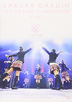 【中古】The Road to Graduation Final ~さくら学院2012年度 卒業~ [DVD]【メーカー名】ユニバーサルJ【メーカー型番】【ブランド名】ユニバーサル【商品説明】The Road to Graduation Final ~さくら学院2012年度 卒業~ [DVD]当店では初期不良に限り、商品到着から7日間は返品をお受けいたします。イメージと違う、必要でなくなった等、お客様都合のキャンセル・返品は一切お受けしておりません。中古品の場合、基本的に説明書・外箱・ドライバーインストール用のCD-ROMはついておりません。商品名に「限定」「保証」等の記載がある場合でも特典や保証・ダウンロードコードは付いておりません。写真は代表画像であり実際にお届けする商品の状態とは異なる場合があります。掲載と付属品が異なる場合は受注前に内容確認メールをお送りします。中古品の場合は中古の特性上、キズ・汚れがある場合があります。レンタル落ち商品は収納BOXや特典類など一切の付属品はありません他モール併売のため、万が一お品切れの場合はご連絡致します。ご注文からお届けまで1．ご注文　 ご注文は24時間受け付けております2．注文確認 　ご注文後、注文確認メールを送信します3．在庫確認　　　　 多モールでも併売の為、在庫切れの場合はご連絡させて頂きます。　 ※中古品は受注後に、再メンテナンス、梱包しますのでお届けまで4〜10営業日程度とお考え下さい。4．入金確認 前払い決済をご選択の場合、ご入金確認後に商品確保・配送手配を致します。5．出荷 配送準備が整い次第、出荷致します。配送業者、追跡番号等の詳細をメール送信致します。6．到着　 出荷後、1〜3日後に商品が到着します。 ※離島、北海道、九州、沖縄は遅れる場合がございます。予めご了承下さい。