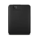 【中古】WD HDD ポータブルハードディスク 2TB WD Elements Portable WDBU6Y0020BBK-EESN USB3.0/