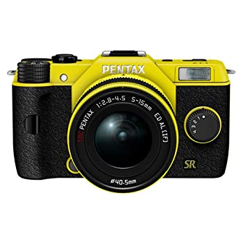 【中古】PENTAX ミラーレス一眼 Q7 ズームレンズキット [標準ズーム 02 STANDARD ZOOM] イエロー Q7 YE..
