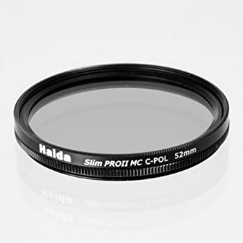 (未使用・未開封品)Haida 52?mmスリムPROII multi-coated Circular Polarizer c-polフィルタ