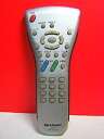 【中古】シャープ LCDTVリモコン GA073WJSA