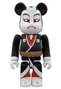 【中古】(非常に良い)東京ソラマチxBE@RBRICK 歌舞伎ベアブリック100％