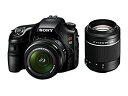 【中古】SONY ミラーレス一眼 α65 ダブルズームレンズキット DT 18-55mm F3.5-5.6 SAM II+DT 55-200mm F4-5.6