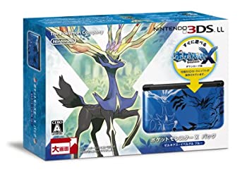 【中古】(非常に良い)ニンテンドー3DS LL ポケットモンスター Xパック ゼルネアス・イベルタル ブルー【メーカー生産終了】