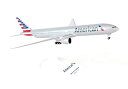 【中古】(未使用品)SKY MARKS 1/200 777-300 アメリカン航空 新塗装 ギア付 完成品