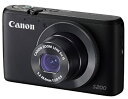 yÁz(ɗǂ)Canon fW^J PowerShot S200(ubN) Fl2.0 Lp24mm w5{Y[ PSS200(BK)