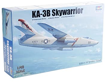 【中古】(非常に良い)トランペッター 1／48 アメリカ海軍 KA-3B スカイウォーリアー 02869 プラモデル