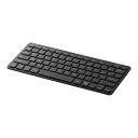 【中古】iBUFFALO Bluetooth 3.0対応 コンパクトキーボード ブラック 【PlayStation4PS4 動作確認済】 BSKBB22BK
