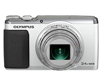 楽天COCOHOUSE【中古】（非常に良い）OLYMPUS デジタルカメラ STYLUS SH-60 3軸フォト手ぶれ補正&ハイブリッド5軸ムービー手ぶれ補正 光学24倍&超解像48倍ズーム シルバー SH-60 SLV