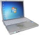 【中古】中古パソコン ノートパソコン Panasonic Lets note T9 CF-T9JWFCPS Core2Duo SU9600 1.60GHz 2GBメモリ 320GB(2)