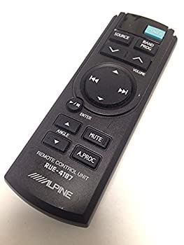 【中古】アルパイン カーオーディオリモコン RUE-4187