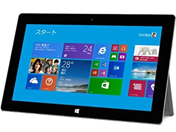 【中古】マイクロソフト Surface 2 32GB 単体モデル [Windowsタブレット・Office付き] P3W-00012 (シルバー)