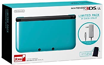 【中古】(非常に良い)ニンテンドー3DS LL リミテッドパック ターコイズXブラック【メーカー生産終了】 1