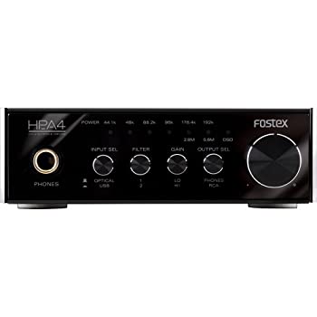 【中古】(未使用・未開封品)FOSTEX ヘッドホンアンプ D／A変換器内蔵 ハイレゾ対応 HP-A4