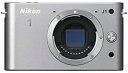【中古】(非常に良い)Nikon 1 J1 ボディ シルバー(2)