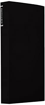 【中古】ナカバヤシ ポケットアルバム 超透明 3段 L判312枚収納 ブラック CTPL-300-BK