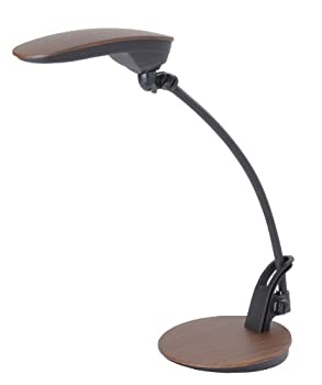 【中古】(未使用品)SWAN スワン電器 Noel 卓上LEDライト 電球色LEDタイプ ブラウン PEX-03BR