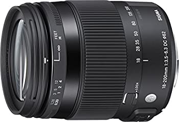 【中古】SIGMA 18-200mm F3.5-6.3 DC MACRO OS 