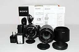 【中古】SONY α5000 ダブルズームレンズキット(ブラック／デジタル一眼)