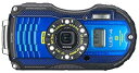 【中古】(非常に良い)RICOH 防水デジタルカメラ RICOH WG-4GPS ブルー 防水14m耐ショック2.0m耐寒-10度 RICOH WG-4GPSB...