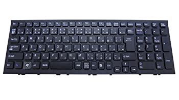 【中古】SONY: VPC-EE等用ノートパソコンキーボード V116646A (黒)