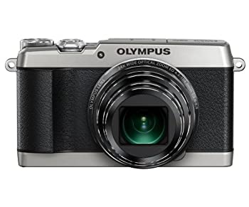 【中古】OLYMPUSデジタルカメラSTYLUSSH-1シルバー光学式5軸手ぶれ補正光学24倍amp;超解像48倍ズームSH-1SLV