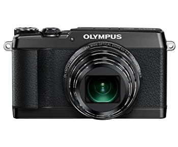 【中古】(非常に良い)OLYMPUS デジタルカメラ STYLUS SH-1 ブラック 光学式5軸手ぶれ補正 光学24倍&超..
