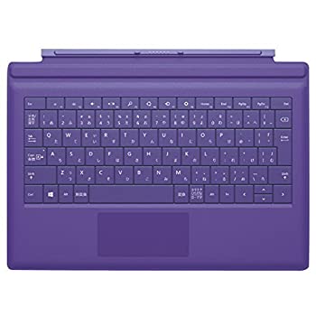 【中古】(非常に良い)マイクロソフト 純正 Surface Pro 3用 Surface Pro Type Cover (パープル) RD2-00010