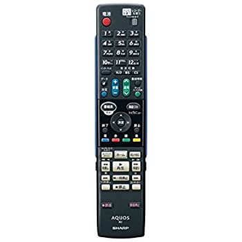 【中古】シャープ ブルーレイディスクレコーダー用リモコン RRMCGA955WJPA(0046380236)