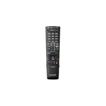 【中古】シャープ 液晶テレビ用リモコン RRMCGA952WJSA(0106380347)(ブラック)