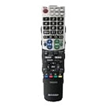 【中古】シャープ 液晶テレビ用リモコン RRMCGA826WJSA(0106380309)