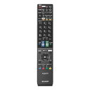 【中古】(非常に良い)シャープ 液晶テレビ用リモコン RRMCGA888WJSA(0106380327)(2)