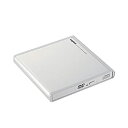 【中古】(非常に良い)ロジテック CDドライブ 音楽取り込み Android用 ホワイト LDV-PMH8U2RWH