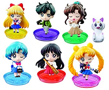 【中古】ぷちきゃら！美少女戦士セーラームーン ぷちっと学園生活よ！編 限定版全種セット