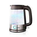 【中古】(非常に良い)Oster 1.7l (7-cup) Illuminatingガラスケトルwith LEDインジケータと自動シャットオフ