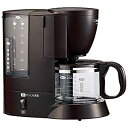 【中古】(非常に良い)象印 コーヒーメーカー 6杯用 EC-AK60-TD