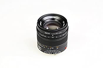 【中古】(未使用・未開封品)KIPON 単焦点レンズ IBERIT (イベリット) 50mm f／2.4 ライカMマウント Frosted Black(つや消し ブラック)