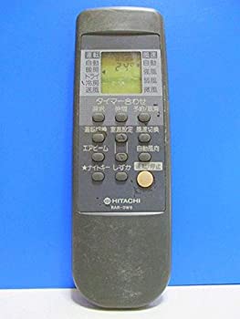 【中古】日立 エアコンリモコン RAR-OW6