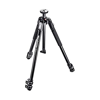 【中古】(未使用品)Manfrotto マンフロット カメラ 三脚 MT190X3 190X 3 Section Aluminum Tripod (Black)