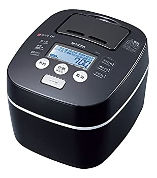 【中古】(非常に良い)タイガー 炊飯器 土鍋圧力IH 「炊きたて」 5.5合 ブラック JKX-V100-K