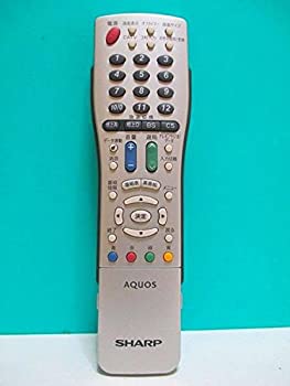 【中古】(非常に良い)シャープ テレビリモコン GA465WJSA