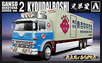 【中古】青島文化教材社 1/32 元祖デコトラシリーズ No.2 兄弟星 大型冷凍車 プラモデル【メーカー名】青島文化教材社(AOSHIMA)【メーカー型番】2【ブランド名】青島文化教材社(AOSHIMA)【商品説明】青島文化教材社 1/32 元祖デコトラシリーズ No.2 兄弟星 大型冷凍車 プラモデル当店では初期不良に限り、商品到着から7日間は返品をお受けいたします。イメージと違う、必要でなくなった等、お客様都合のキャンセル・返品は一切お受けしておりません。中古品の場合、基本的に説明書・外箱・ドライバーインストール用のCD-ROMはついておりません。商品名に「限定」「保証」等の記載がある場合でも特典や保証・ダウンロードコードは付いておりません。写真は代表画像であり実際にお届けする商品の状態とは異なる場合があります。掲載と付属品が異なる場合は受注前に内容確認メールをお送りします。中古品の場合は中古の特性上、キズ・汚れがある場合があります。レンタル落ち商品は収納BOXや特典類など一切の付属品はありません他モール併売のため、万が一お品切れの場合はご連絡致します。ご注文からお届けまで1．ご注文　 ご注文は24時間受け付けております2．注文確認 　ご注文後、注文確認メールを送信します3．在庫確認　　　　 多モールでも併売の為、在庫切れの場合はご連絡させて頂きます。　 ※中古品は受注後に、再メンテナンス、梱包しますのでお届けまで4〜10営業日程度とお考え下さい。4．入金確認 前払い決済をご選択の場合、ご入金確認後に商品確保・配送手配を致します。5．出荷 配送準備が整い次第、出荷致します。配送業者、追跡番号等の詳細をメール送信致します。6．到着　 出荷後、1〜3日後に商品が到着します。 ※離島、北海道、九州、沖縄は遅れる場合がございます。予めご了承下さい。