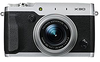【中古】(非常に良い)FUJIFILM デジタルカメラ X30 シルバー FX-X30 S