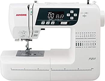 【中古】(非常に良い)ジャノメ(JANOME) コンピュータ ミシン ワイドテーブル・説明DVD付き JN810