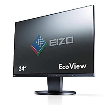 【中古】(非常に良い)EIZO FlexScan 23.8インチ 液晶モニター 1920×1080 IPSパネル HDMI DVI-D ノングレア EV2450-BK